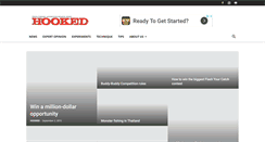 Desktop Screenshot of hooked-magazine.com